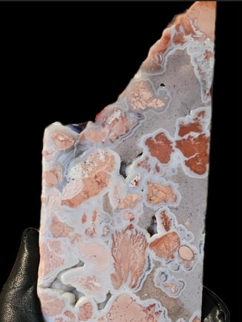 ✨AAA Grade Pink Amethyst Chalcedony✨️Flower Agate Statement Crystal Slab✨️OOAK✨️